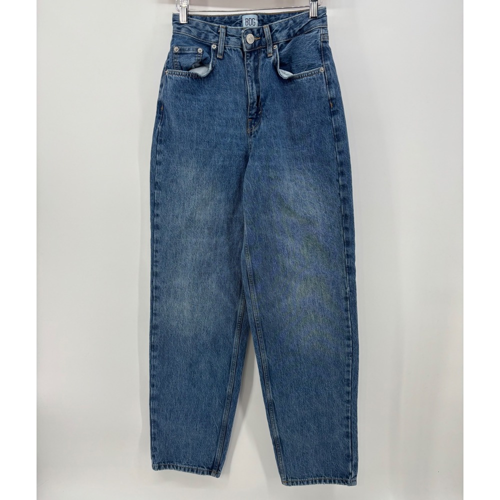 BDG Urban Outfitters High-Rise Baggy Jeans Women's 26 Blue Cotton Denim